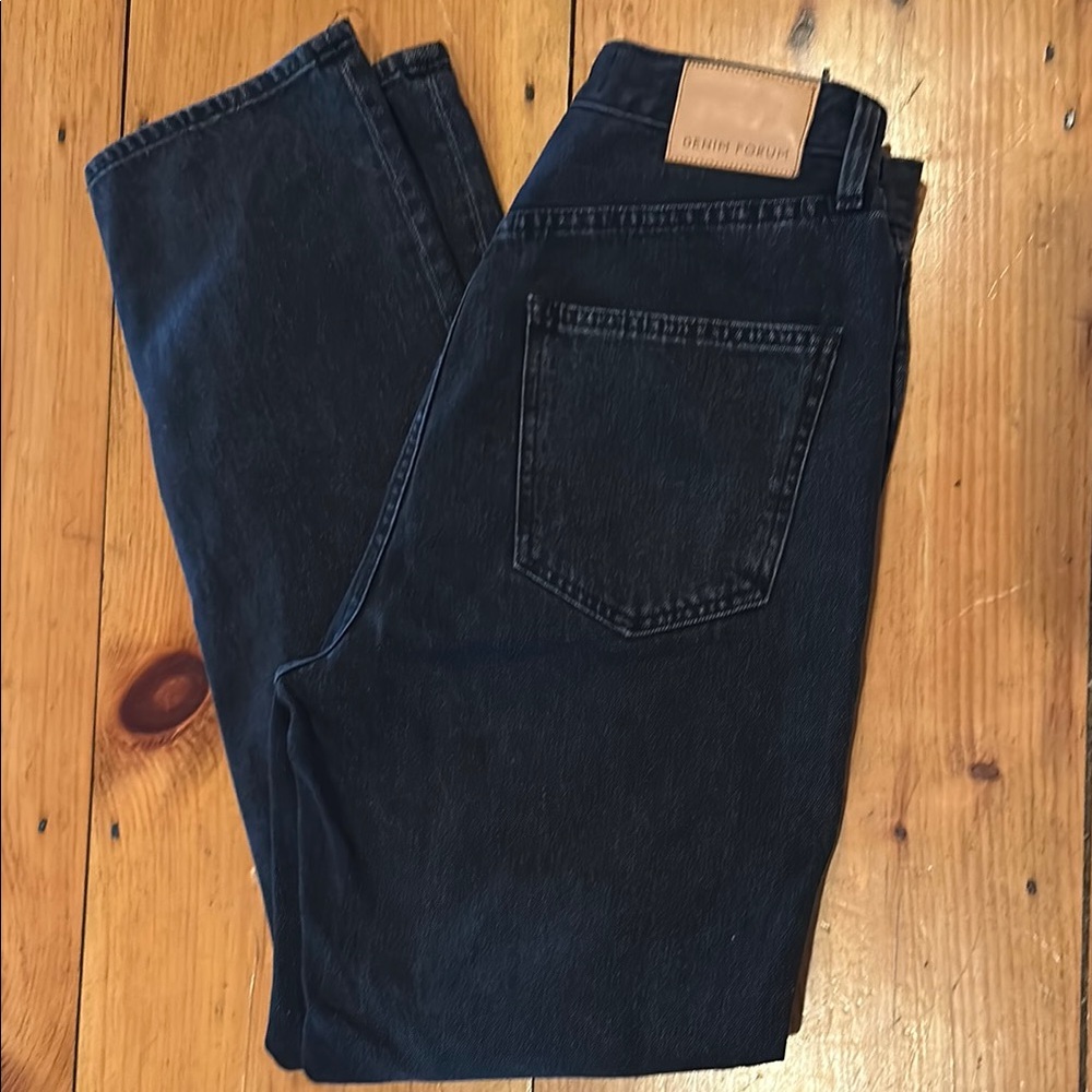 Denim Forum Midnight Straight Jeans